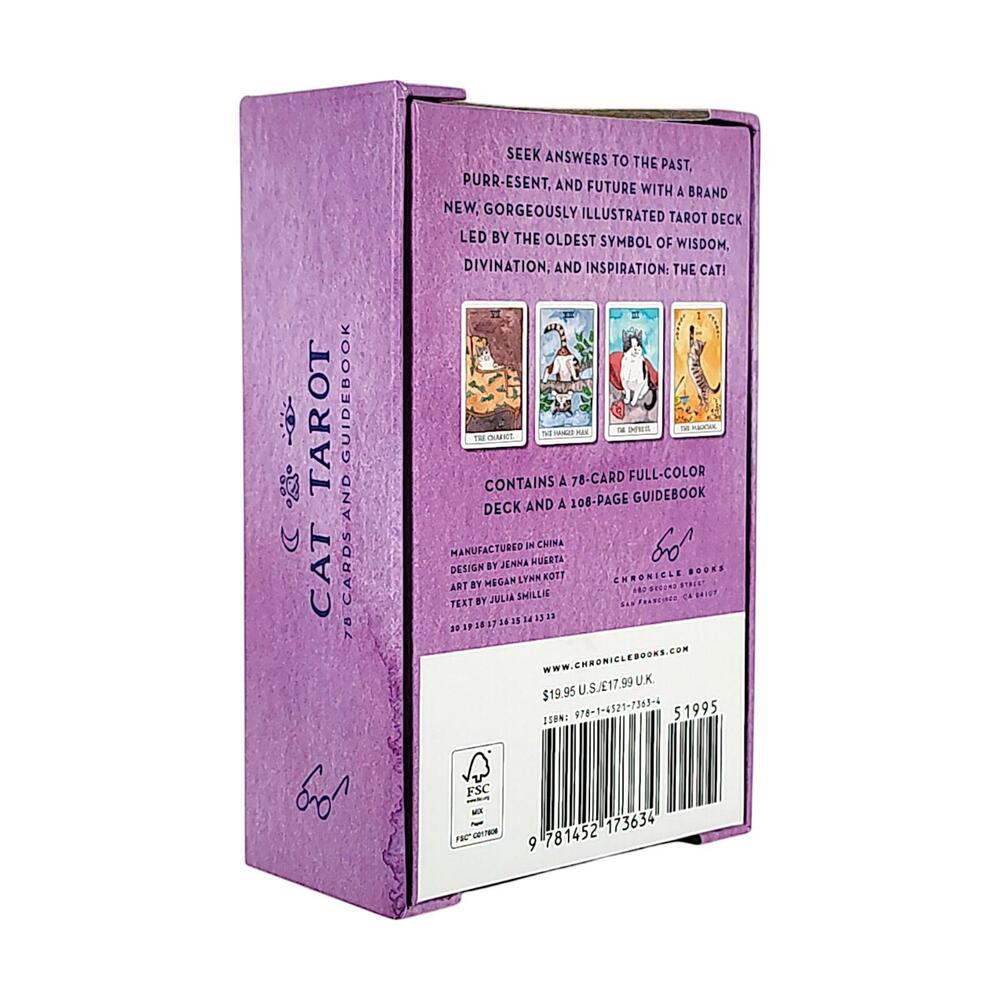 Cat Tarot Cards: 78-Card Deck and Guidebook, by Megan Lynn Scott - Picture 3 of 8